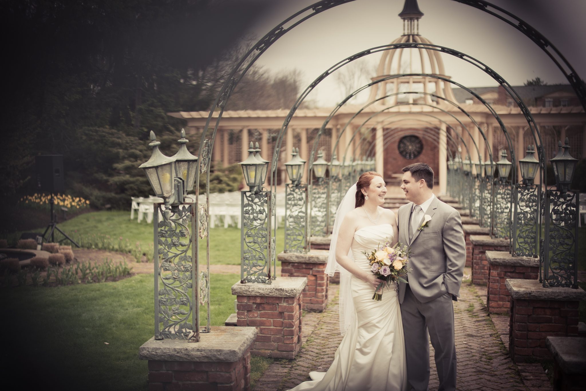 Manor West Orange Wedding Outdoors