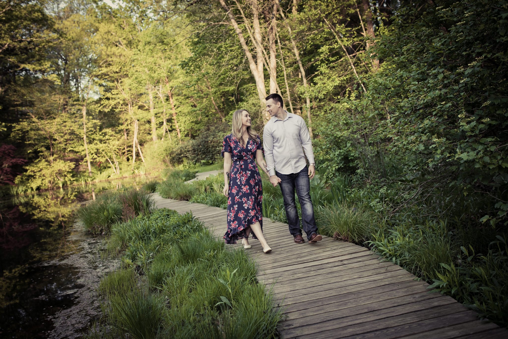 Leonard J Buck Garden Engagement Session