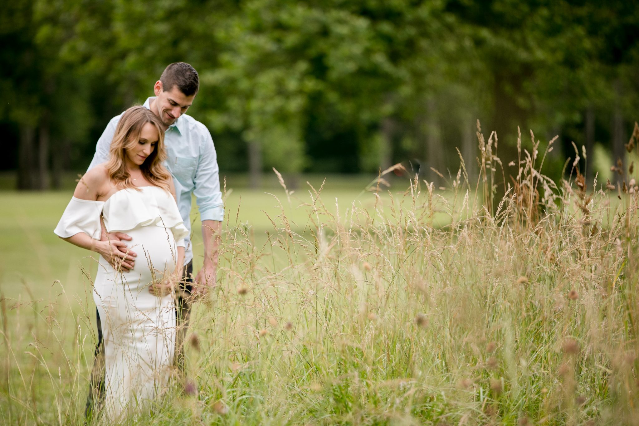 far hills maternity session outdoor glam garden
