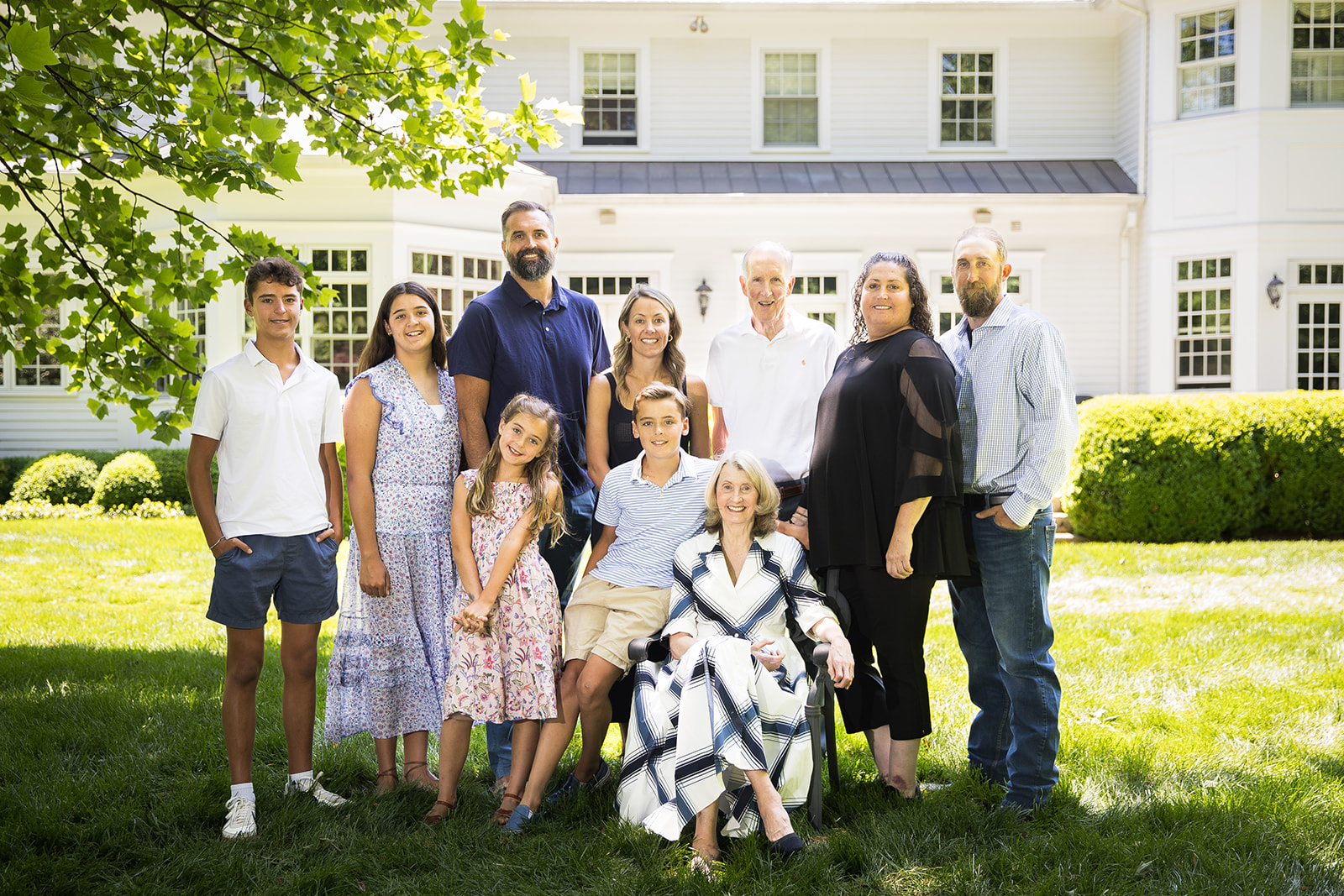 At Home Summer Family Photos- Califon, NJ